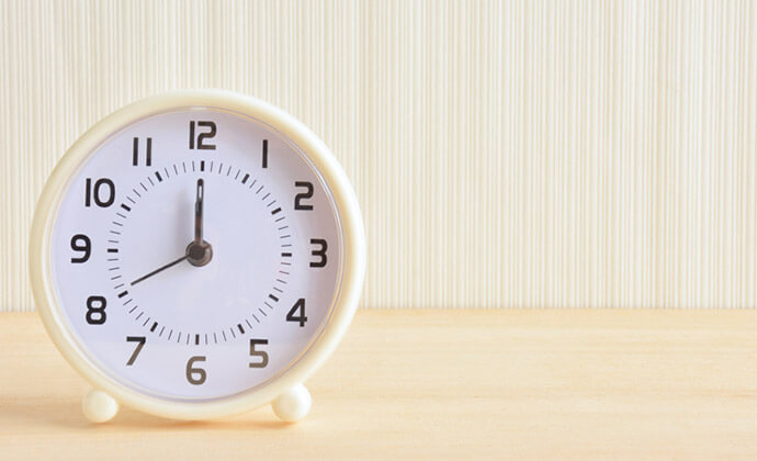 ダウンタイムがない